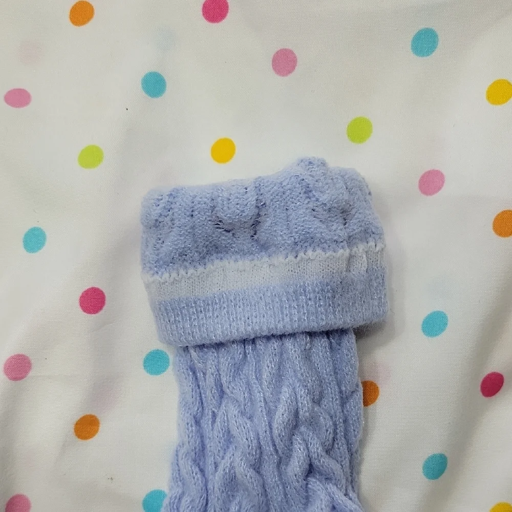 Colorful Cable Knit Socks Set Of 5 - Picture 4 of 5